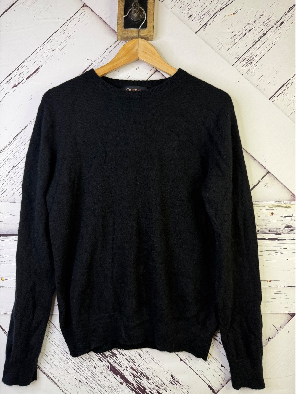 Quince 100% Cashmere Luxury Crewneck Pullover Sweater Men’s Large